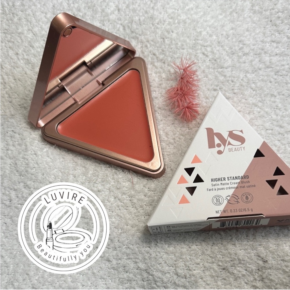 LYS BEAUTY Higher Standard Satin Matte Cream Blush - Kindness
